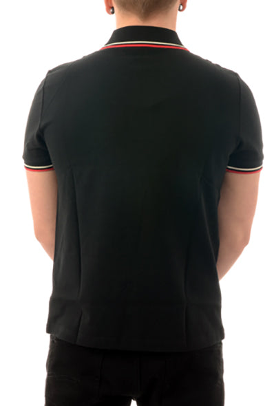 Merc - Card classic polo shirt - Black