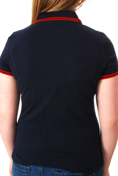 Merc - Alice classic pique polo - Navy