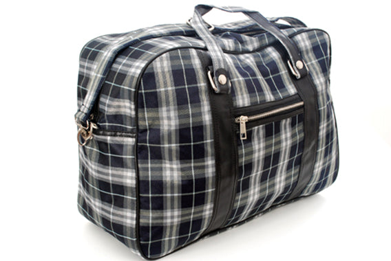 Pop Boutique - Tartan Travel Bag - Green