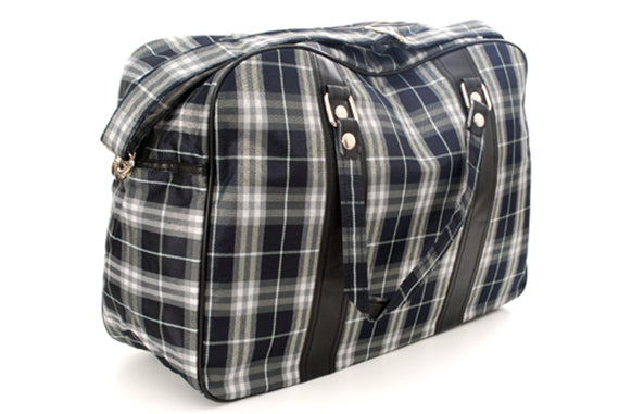 Pop Boutique - Tartan Travel Bag - Green