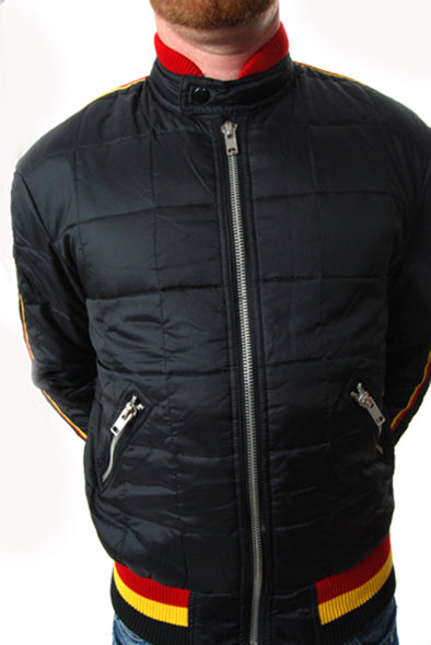 Pop Boutique - Racing Jacket-Black