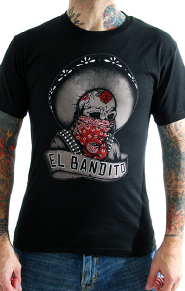 Steady Clothing - El Bandito Tee-Black