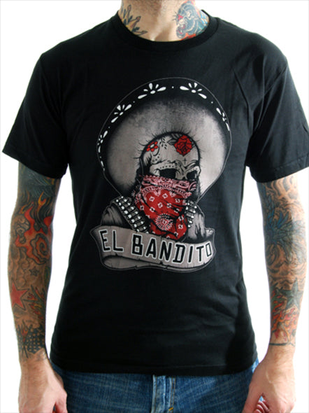 Steady Clothing - El Bandito Tee-Black