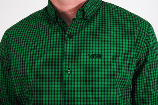 Vans - Westminster SS Shirt-Celtic Green/Black