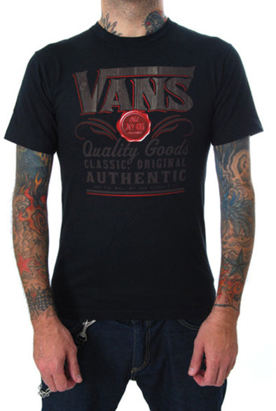 Vans - 66 Proof Tee-Black