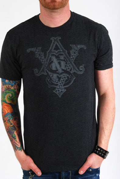 Vans - Locker SS Tee-Black Heather