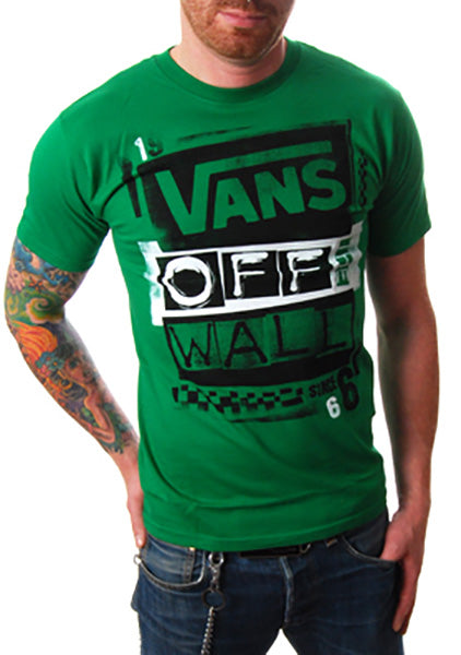 Vans - Stenciled T-Shirt Kelly