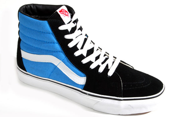 Vans blu alte cheap