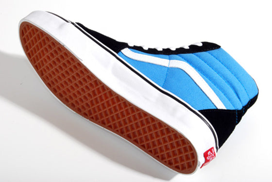 Vans bleu orange hotsell