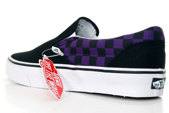 Vans - Classic Slip On - Black/Purple
