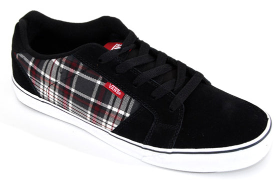 Vans - Widow Vulc Plaid black/red