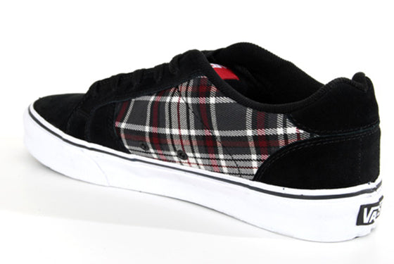 Vans - Widow Vulc Plaid black/red