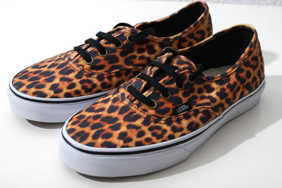 Vans - Authentic  Leopard-Black/Brown